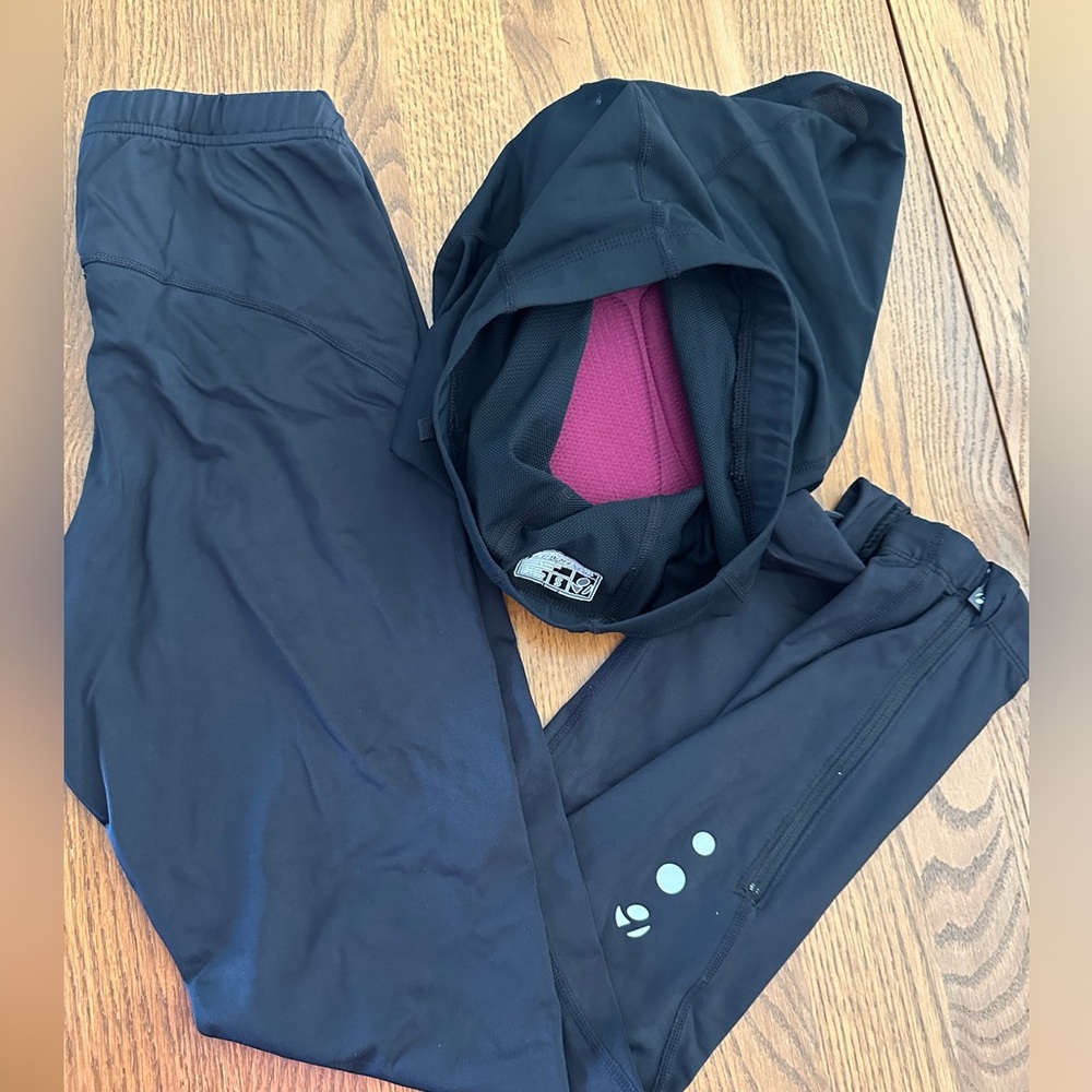 Bontrager cycling tights with padded shorts insert